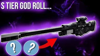 I Got The FULLY GOD-ROLLED NEW COMP SNIPER! | Mercurial Overreach Destiny 2 PVP