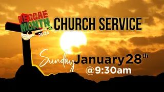 Reggae Month 2024 Church Service and Launch | January 28 2024