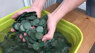 BIGGEST HOARD OF ROMAN COINS FOUND! (of it's kind)