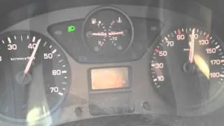 Citroën berlingo 1.6 hdi 2011 90hp 215 nm acceleration 0-100 0-130