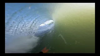 POV RAW SURF | Swell of the Decade Portugal Carcavelos | Surfing and Getting Caught Inside