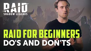 RAID: Shadow Legends | RAID For Beginners | Do's And Don'ts