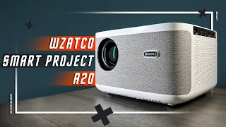 НАРОДНЫЙ ПРОЕКТОР 🔥 УМНЫЙ ПРОЕКТОР WZATCO Smart Project A20 ЛУЧШИЙ ПРОЕКТОР ДЛЯ ДОМА ?