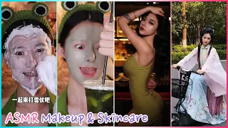 Jannatul☘️Mitsuisen✨ASMR Makeup & Skincare Routines🌿Satisfying skincare &makeup asmr compilation🌿291