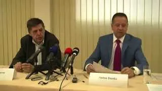 Poprad 24 - Tlačová konferencia Anton Danko - Milan Baran