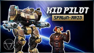 [WR] 🔥 Kid w/ Titan Pilot SPAWN RAIDING – Gameplay | War Robots