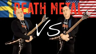 Sweden VS USA (Florida) Death Metal (Guitar Riffs Battle)