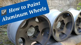 ✔ Everything you need to know: Painting Aluminum wheels - Good Idea? 💡