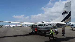 TRIP REPORT | Auric Air Cessna 208B Grand Caravan | Flight from Zanzibar to Dar-es-Salaam