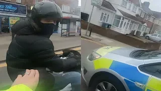 I almost died! Moped Thieves Pursuit 2019 London Near Ace Cafe