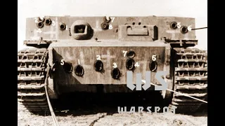 Первый обстрел трофейного танка "Тигр" Panzerkampfwagen VI Ausf. E