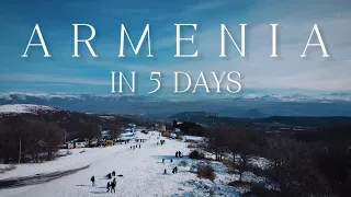 5 days in Armenia | in rented car with no tour guide | Dec 2023