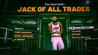 NBA 2K22 Legendary Jack Of All Trades(How To Make)