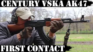 Century Arms VSKA AK47: First Contact, zeroing and shots past 300yds