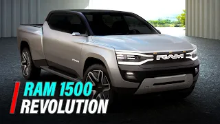 2024 RAM 1500 EV Previewed by Revolution Pickup Concept