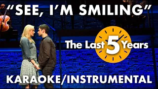 "See, I'm Smiling" - The Last 5 Years | EJM Instrumentals (Karaoke/Instrumental w/ Lyrics)