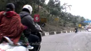 Crossing the deadly tunnel before Dehradun