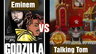 Eminem |Godzilla VS Talking Tom |The Fastest Part