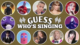 GUESS WHO'S SINGING 🎵🎤🔥 Lay Lay, Kinigra Deon, Salish Matter, King Ferran, MrBeast, Diana, Trolls 3