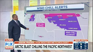 Arctic Blast Delivers Dangerously Cold Temperatures To Northern US