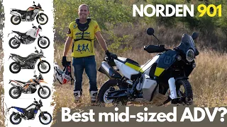 Husqvarna Norden 901 vs 5 Other Mid-Sized Adventure Bikes (SPECS COMPARISON) - Which is Best?