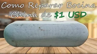 Reparar Bocina China de 1 USD