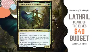 Lathril, Blade of the Elves $40 BUDGET Deck Tech | Voltron | MTG EDH | Magic The Gathering