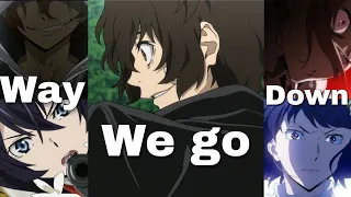 Bungou Stray Dogs - Way Down We Go [AMV]