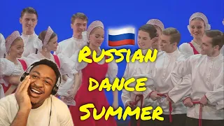 Russian dance "Summer". Igor Moiseyev Ballet Reaction
