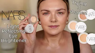 NEW Nars Light Reflecting Undereye Brighteners! IN DEPTH Review & Trying THREE shades!
