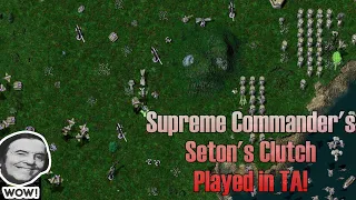Total Annihilation: CRAZY 4v4 on Supreme Commander's Seton's Clutch!