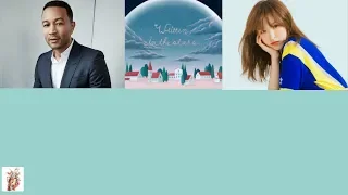 John Legend X 웬디 (WENDY) (of Red Velvet) 'Written In The Stars' LYRICS