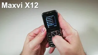 Maxvi X12 Incoming Call And Ringtones