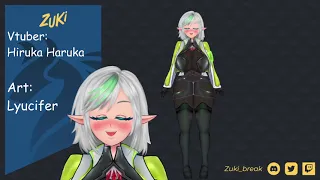 [Vtuber 2d] Rigging Hiruka Haruka - [Live2d Showcase]