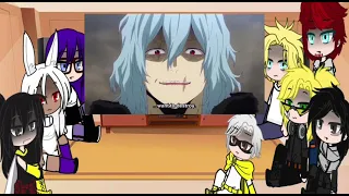 •Pro heroes+Nana Shimura react to Shigaraki Tomura vs Redestro•ft Shigadabi•