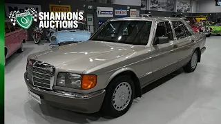 1990 Mercedes-Benz 300SE Sedan - 2023 Shannons Autumn Timed Online Auction