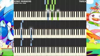 Sonic Runners - Windy Hill Zone | Awesome for Piano