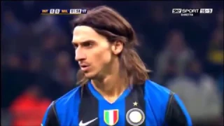 Zlatan Ibrahimović | Inter 2-1 Milan | 2008-09 Serie A Giornata 24