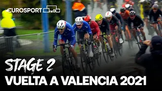 Vuelta a Valencia 2021 - Stage 2 Highlights | Cycling | Eurosport