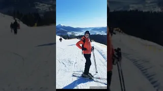 Bukovel 2021. Bikini ski ride