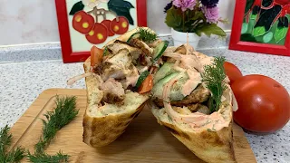 Донер Кебаб / Мясо в Лепешке Лучше Чем Шаурма/Doner Kebab / Meat in Flatbread Better Than Shawarma /