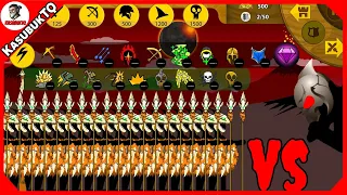 SUMMON X9999999999 SPEARTON ACIENT VS FINAL BOSS | STICK WAR LEGACY - KASUBUKTQ