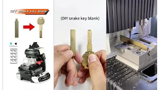 DIY Customize Snake Key Blank with 2M2 Tank 2 Pro - OBDII365