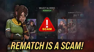 Rematch is a SCAM! ⚠️☠️ - Shadow Fight 4 Arena