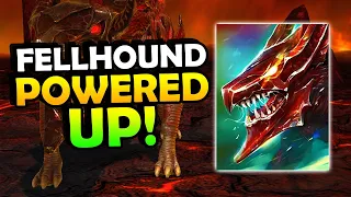 MAXING OUT FELLHOUND! ENDGAME GEAR AND AWAKENING  | RAID SHADOW LEGENDS