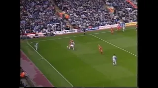 Damien Duff wonder goal at Anfield (08/05/02)