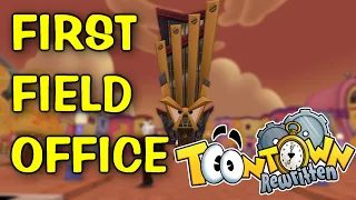 FIRST COMPLETED FIELD OFFICE (1 Star) | Toontown Rewritten