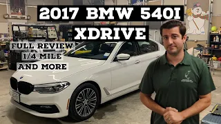 2017 BMW 540i xDrive: - Full review, 1/4 mile, and more!