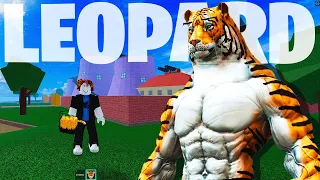 100 DIAS SOMENTE DE LEOPARD NO BLOXFRUITS