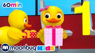 Ducks on the Bus  | Animals for Kids | Animal Cartoons | Funny Cartoons | Learn about Animals